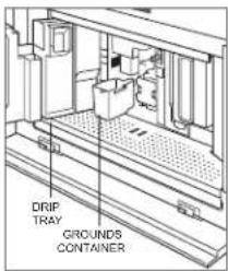 DRIP TRAY GROUNDS CONTAINER