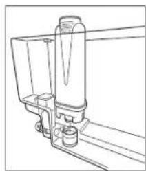 WOLF EC2450TE/S - To install the water filter: - 3