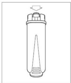 WOLF EC3050PE/S - Pour installer le filtre à eau : - 2