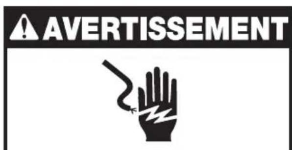 AVERTISSEMENT