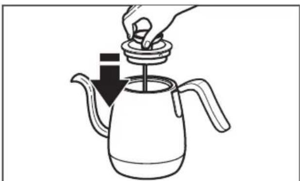 KITCHENAID KEK1032 - LLENADO DE LA TETERA DE PRECISIÓN CON AGUA - 2