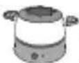 TEFAL Thermo Protect 655 EF2500 - - Multi Fondues : - 1