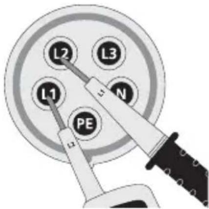 Laserliner AC-tiveMaster PD - Určení směru točivého pole - 2
