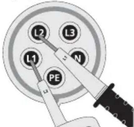 Laserliner AC-tiveMaster PD - Προσδιορισμός της φοράς περιστρεφόμενου πεδίου - 2