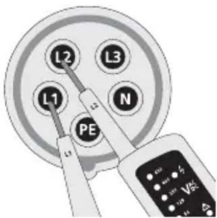 Laserliner AC-tiveMaster PD - Kiertokenttäsuunnan määrittäminen - 1