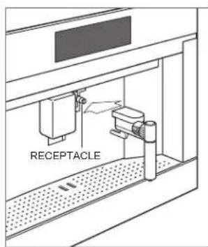 WOLF EC3050CM/B - To dispense hot water: - 1