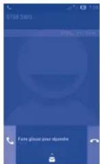 ALCATEL One Touch M´POP 5020D - Accepter ou rejoeter un appel - 1