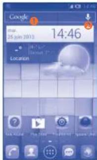 ALCATEL One Touch M´POP 5020D - Barre de recherche - 1
