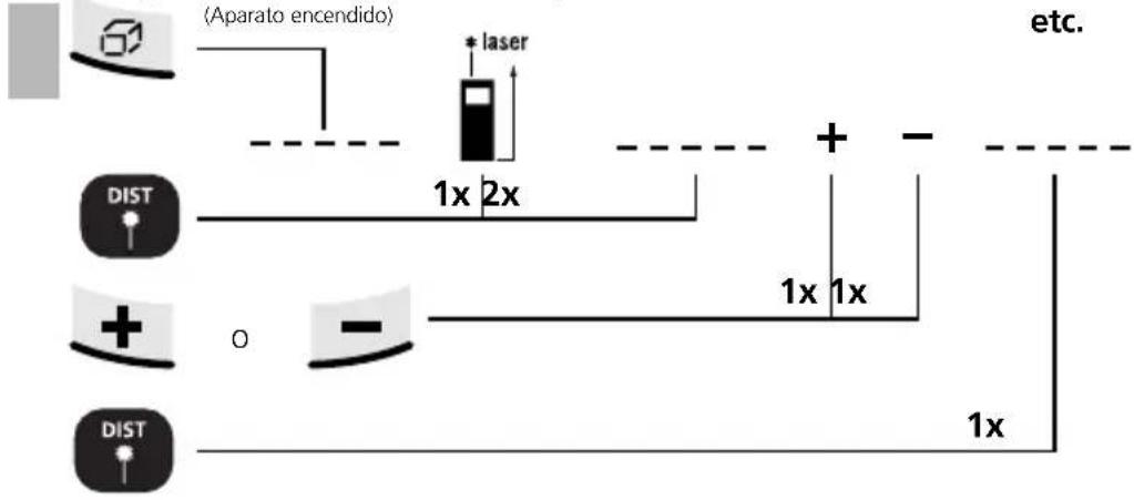 Laserliner DistanceMaster Home - Adición y sustracción de longitudes: - 1