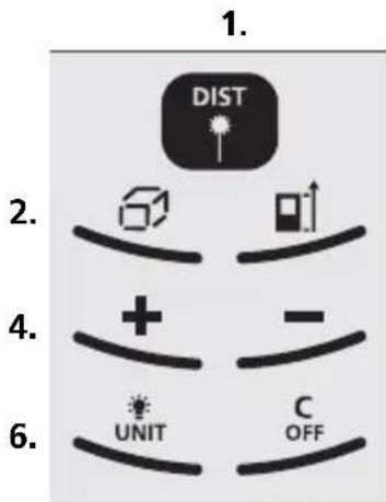 Laserliner DistanceMaster Home - DISPLAY: - 1