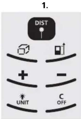 Laserliner DistanceMaster Home - EKRAAN: - 1