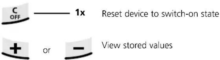 Laserliner DistanceMaster Home - Memory function: - 1