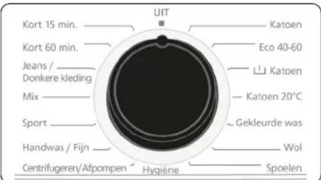 SALORA WMH7245 - Program Dial - 1