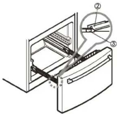 LG LRDN22724SW - 1.Enlèvement du Tiroir de Dégagement - 5