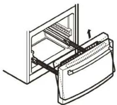 LG LRDN22724SW - 1.Enlèvement du Tiroir de Dégagement - 3
