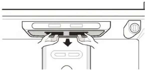 LG LRDN22724SW - Pourchangerl'ampouleduréfrigérateur - 1