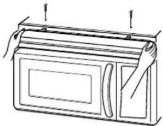 LG LMV1640DW1 - REEMPLACEMENT DE L'AMPOULE DE LA CAVITÉ INTERNE DU FOUR - 1