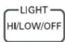 LG LMV2061SW - LIGHT HI/LOW/OFF (LAMPE-JOUR/ NUIT/ARRÊT) - 1