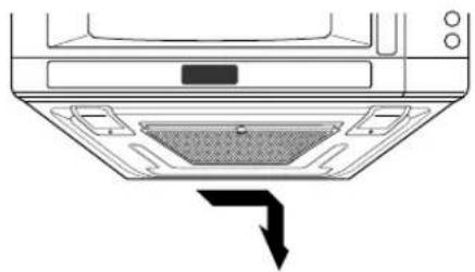 LG LMV-2051VMS - NETTOYAGE DES FILTES À GRAISSE - 1