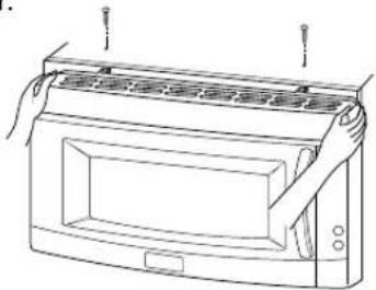 LG LMV-2051VMS - REMPLACEMENT DE L'AMPOULE DU FOUR - 1