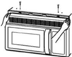 LG GMV1540TB - REEMPLACEMENT DE L'AMPOULE DE LA CAVITÉ INTERNE DU FOUR - 1