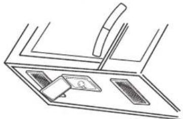 LG GMV1580TW - REEMPLACEMENT DE LA LUMIÈRE/VEILLEUSE DE LA HOTTE - 1