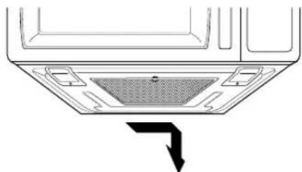 LG LMV1940DW - NETTOYER LES FILTRES POUR LA GRAISSE - 1