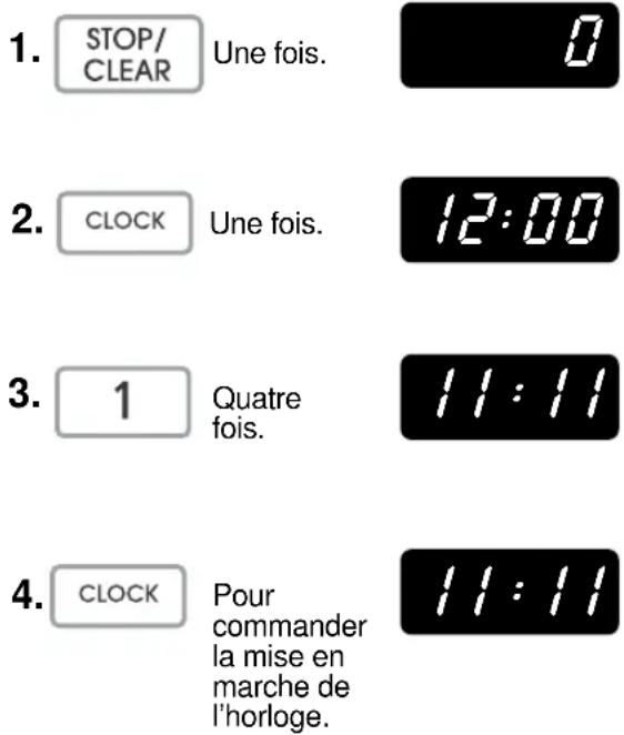 LG LMS8050UB - Appuyer sur : L'afficheur - 1