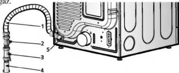 LG DLG9588WM - Elope 4 connexion de l'alimentation en gaz - 1