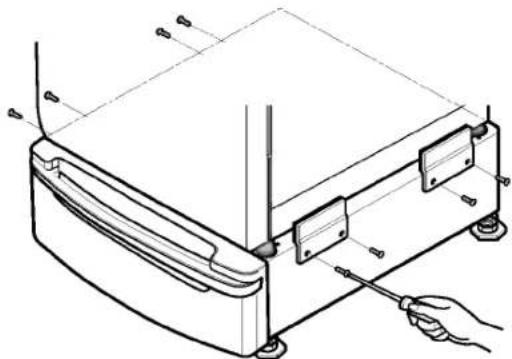LG DLG9588WM - Uninstalling a gas dryer: - 9