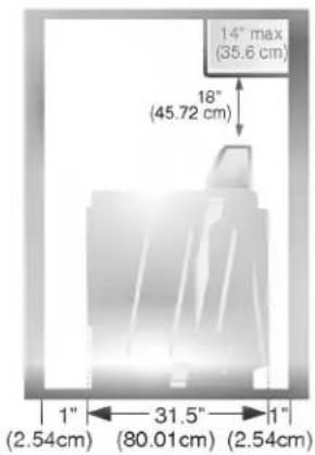 LG DLG5932W - Installation dans une garde-robe – sécheuse seulement - 2