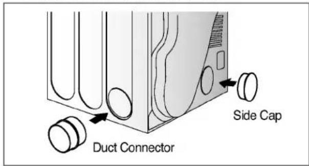 LG DLEV833W - To change duct direction, follow these steps. - 3