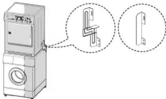 LG DLEV833W - Stacking Kit - 1