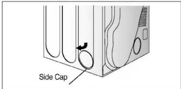 LG DLEV833W - To change duct direction, follow these steps. - 2