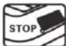 PARKSIDE PRM 1500 A1 - Level gauge on grass catcher: - 2