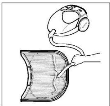 LG DLE2512W - ■ Clean the door and its opening - 5