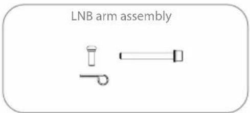 LNB arm assembly