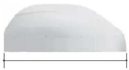 Selfsat Snipe Dome - 6-1. Mått - 2