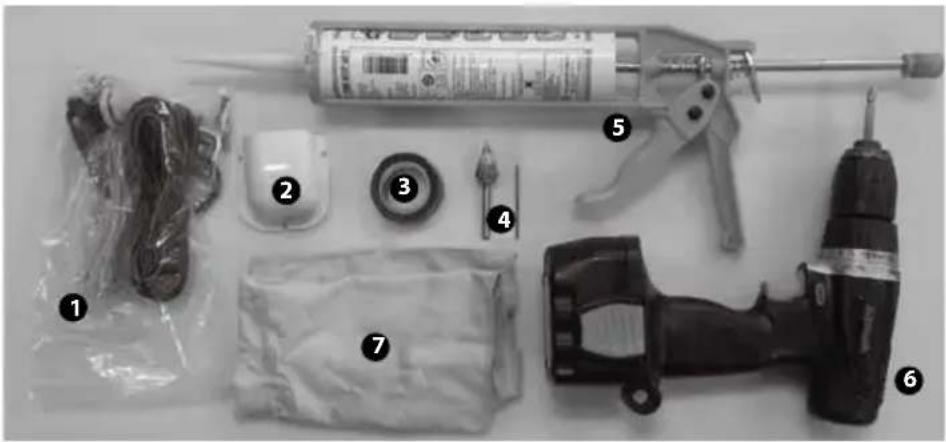 Selfsat Snipe Dome - 7-2. Equipement d'Installation - 1