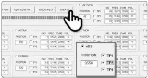 A Prom Open eDirectFile... DISCONNECT UPDATE ASTRA 45 POSITION TP1 85 2672 27000 H 48 TP1 85 1136 27000 H TP1 85 1200 27000 H PDL X Y Z ATRA1 NO REQ SYMB POL THOR NO REQ SYMB POL POSITION TP1 1136 2265 28000 V 192 TP1 1136 2265 28000 V TP1 1136 2265 28000 V AB3 POSITION TP1 S550 TP2 TP3 S550 TP1 S550 TP2 TP3