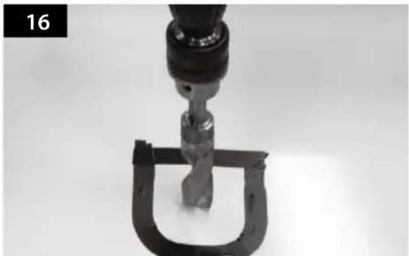 Selfsat Snipe Dome - SNIPE DOME Installation on the car roof (same for all 4 mounting plate edges) - 16