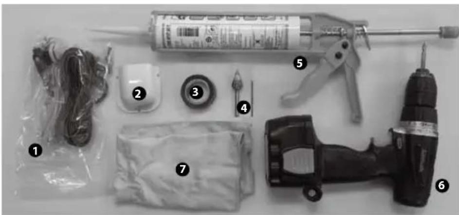 Selfsat Snipe Dome - 7-2. Equipment for Installation - 1