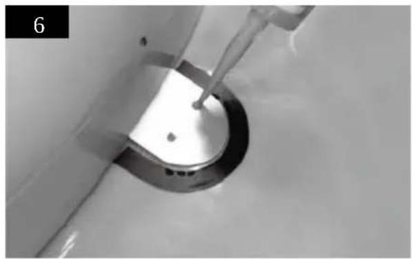 Selfsat Snipe Dome - SNIPE DOME -Installation auf dem Dach (gleiche für alle 4 Montage-Plattenkanten) - 6