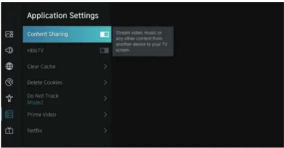 HKC HV24H1 - CONFIGURACIONES DE LA APLICACIÓN - 1