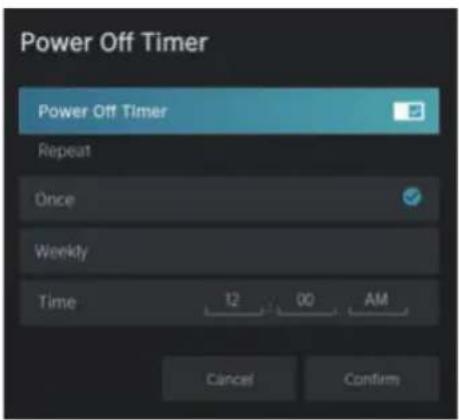 HKC HV24H1 - Power Off Timer - 1