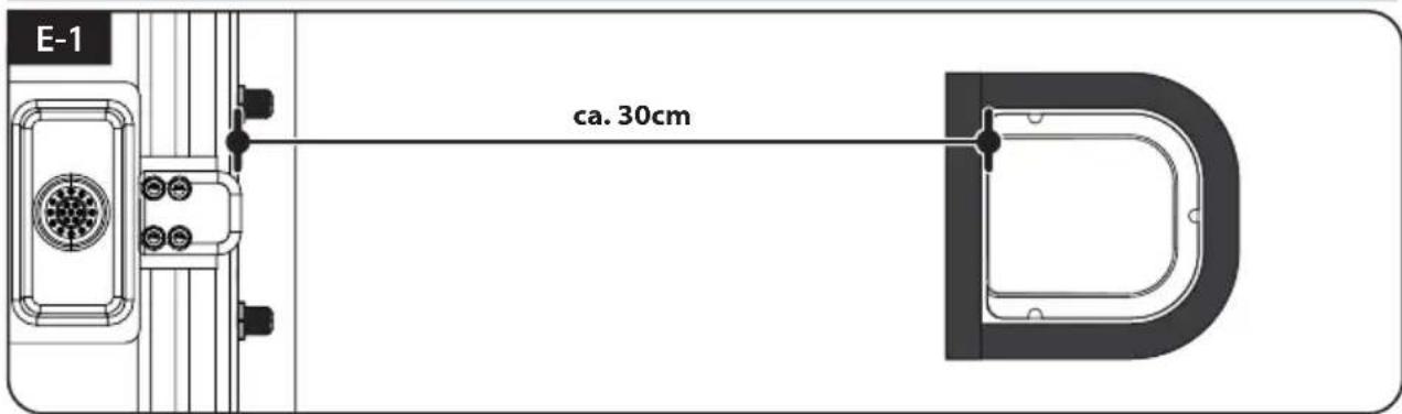 Selfsat Snipe Platinum - Kabelhalter Installation 1 - 1