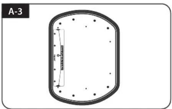Selfsat Snipe Platinum - Installation Plaque de montage sur le toit du vehicule - 3