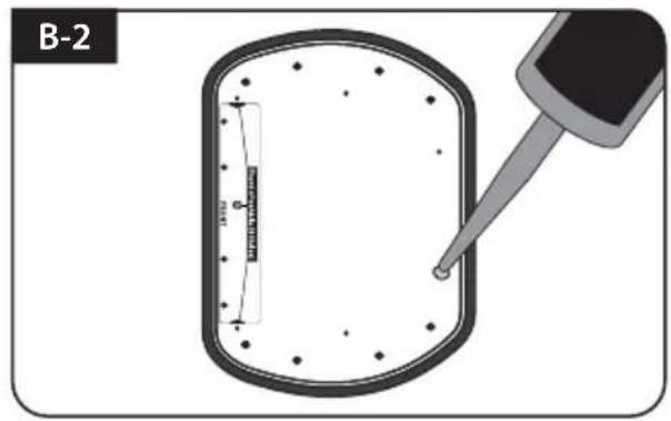 Selfsat Snipe Platinum - 7pcs à vis de boulon M4x20 pour fixer la Plaque de montage - 2