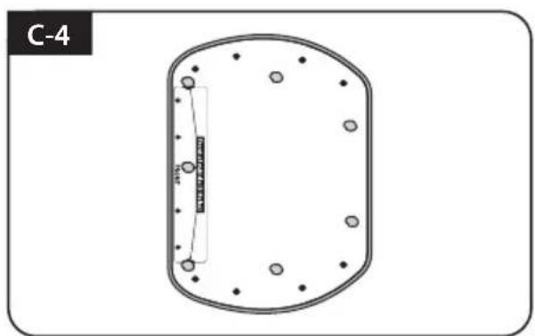 Selfsat Snipe Platinum - Silikon auftragen zwischen Montageplatte und abdeckband - 4