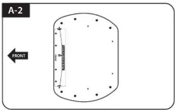 Selfsat Snipe Platinum - Installation Plaque de montage sur le toit du vehicule - 2
